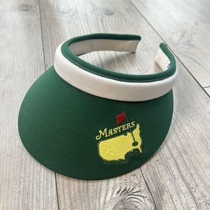 Vintage Texann Texace Masters Golf Women’s Sun Visor Made In USA Green